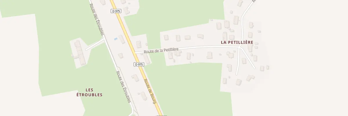 Plan du 100 Rte de la Pétillière à Malafretaz