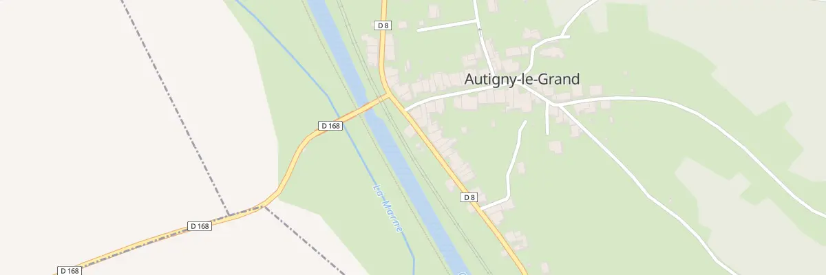 Plan du 6 Rue de la Fontaine St Pierre à Autigny-le-Grand