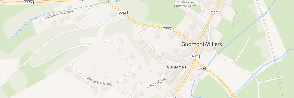 Plan du 23 Rue de la Tourelle à Gudmont-Villiers