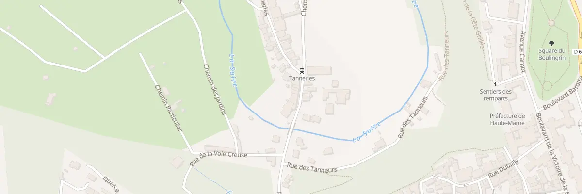 Plan du 43 Rue des Tanneries à Chaumont
