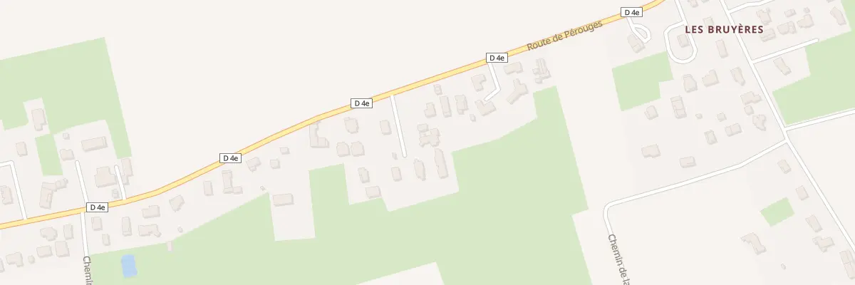 Plan du 880A Rte de Pérouges à Faramans