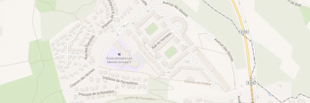 Plan du 32 Rue du Vanneau à Saint-Quentin-Fallavier