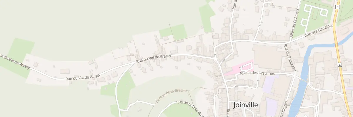 Plan du 27 Rue du Val de Wassy à Joinville