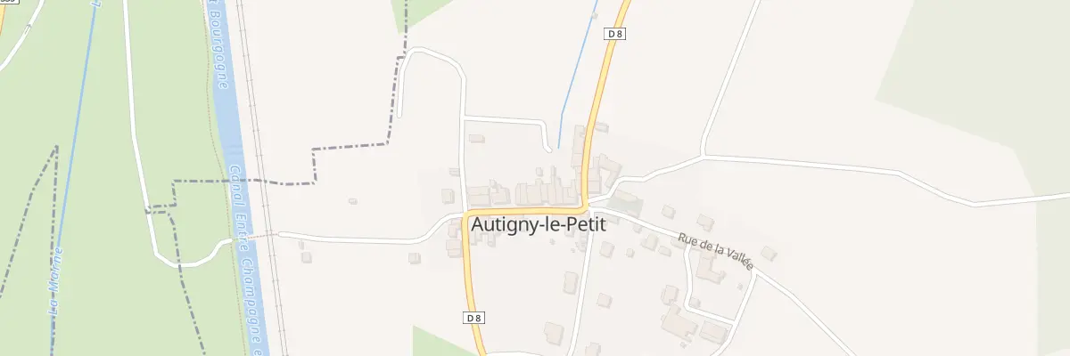 Plan du 9 Gr Rue à Autigny-le-Petit