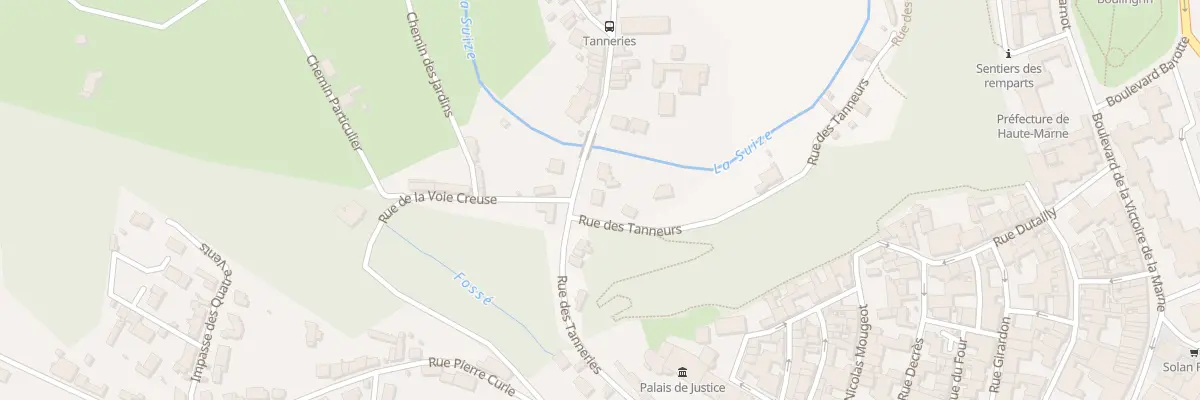 Plan du 48B Rue des Tanneries à Chaumont