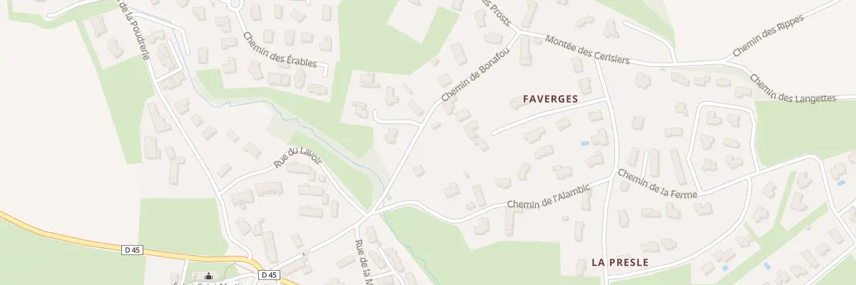 Plan du 258 Chem de Bonafou à Buellas