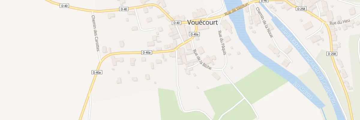 Plan du 3 Che de la Bucherie à Vouécourt