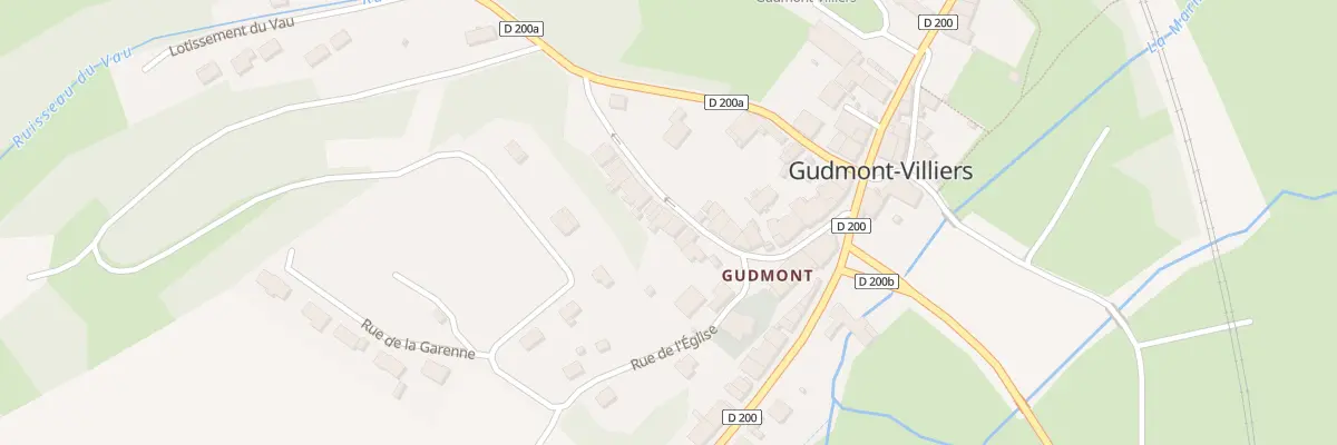 Plan du 19 Rue de la Tourelle à Gudmont-Villiers
