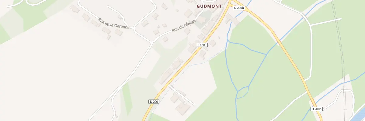 Plan du 50 Rue Grande Rue à Gudmont-Villiers