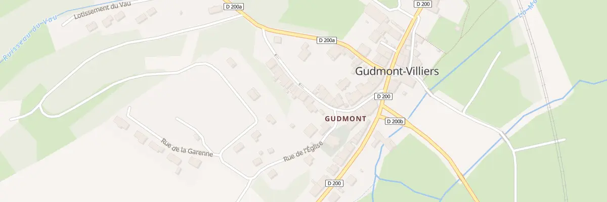 Plan du 17 Rue de la Tourelle à Gudmont-Villiers