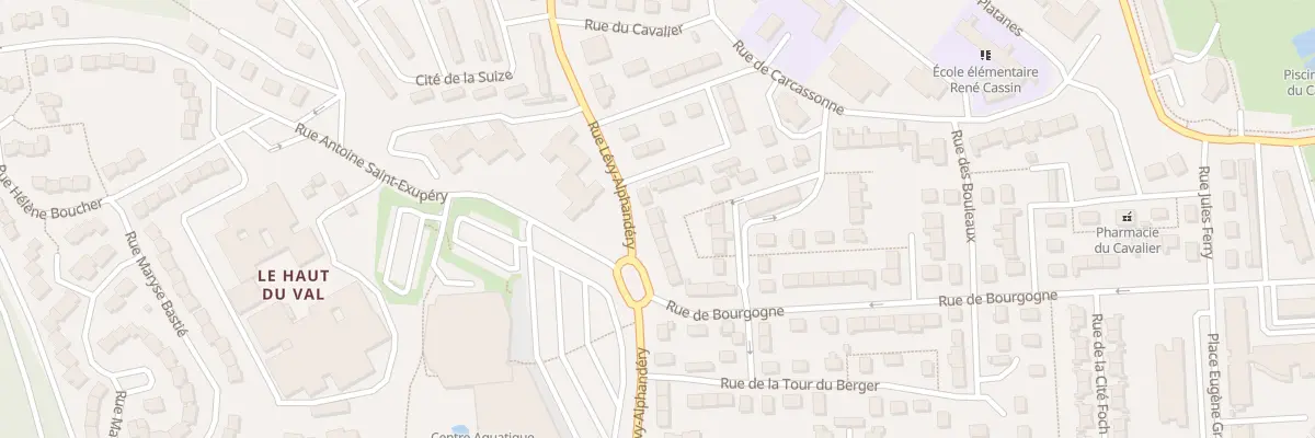 Plan du 107 Rue Lévy-Alphandéry à Chaumont