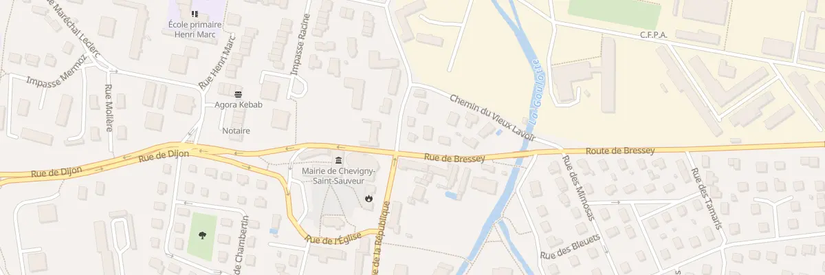 Plan du 5 Av de la République à Chevigny-Saint-Sauveur