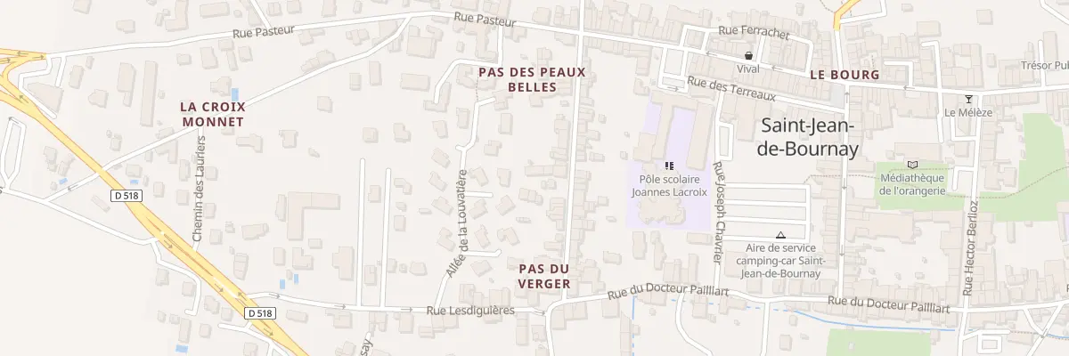 Plan du 24B Rue du Onze Novembre à Saint-Jean-de-Bournay