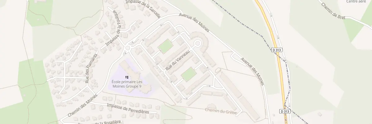 Plan du 41 Rue du Vanneau à Saint-Quentin-Fallavier