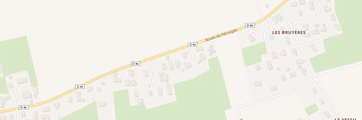 Plan du 960 Rte de Pérouges à Faramans