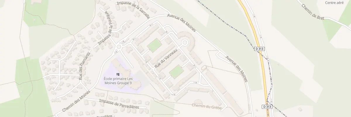 Plan du 42 Rue du Vanneau à Saint-Quentin-Fallavier