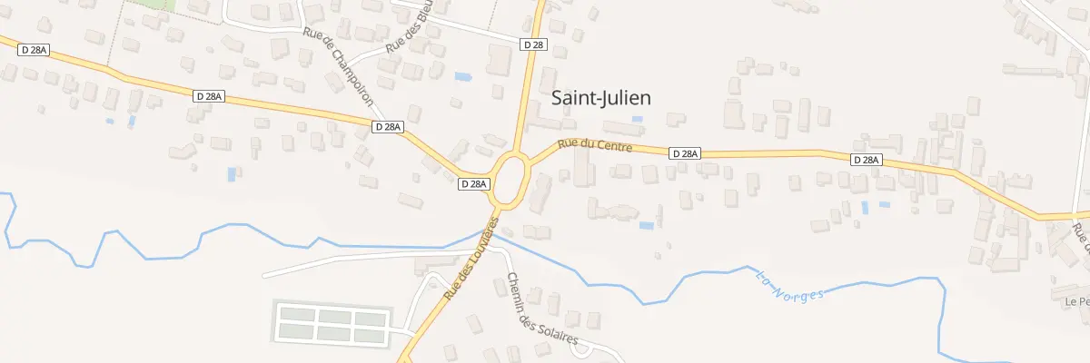 Plan du 8 Rpt Sainte-hélène à Saint-Julien