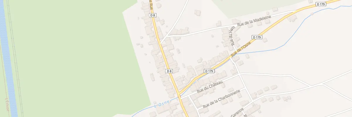 Plan du 22 Rue Grande Rue à Curel