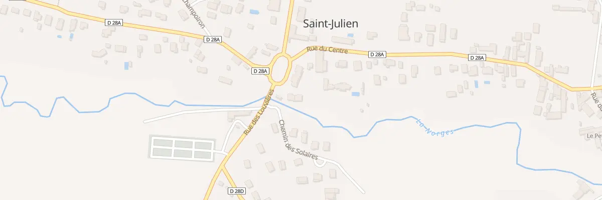 Plan du 2 Rpt Sainte-hélène à Saint-Julien