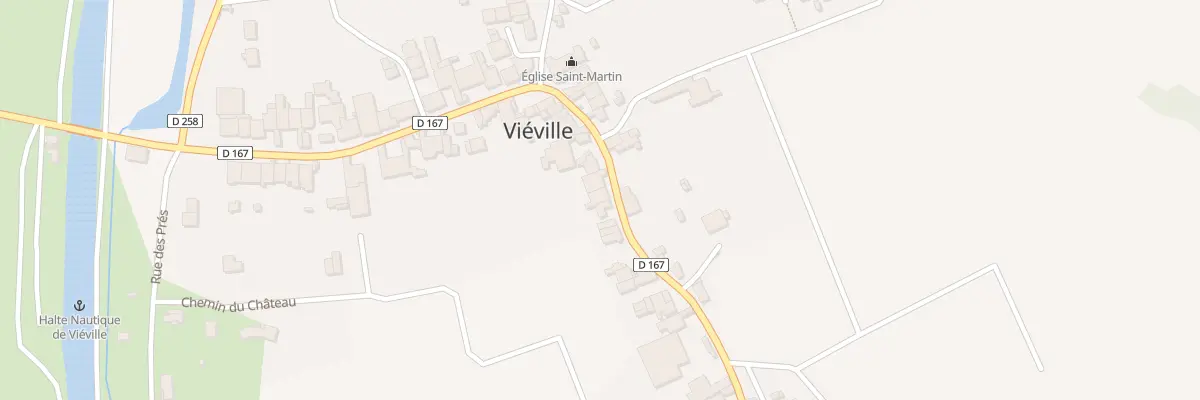 Plan du 12 Rue de la Fontaine à Viéville