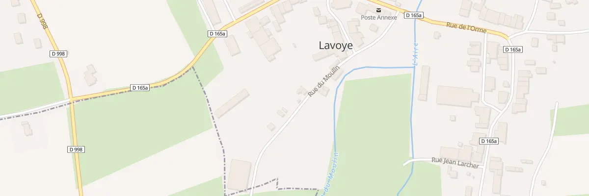 Plan du 4 Rue du Moulin à Lavoye