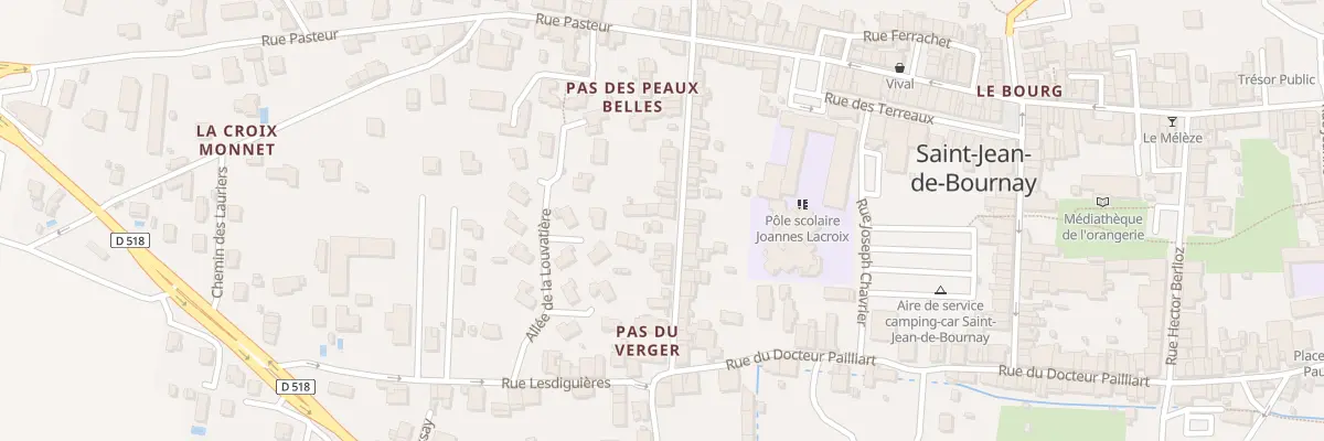 Plan du 24 Rue du Onze Novembre à Saint-Jean-de-Bournay