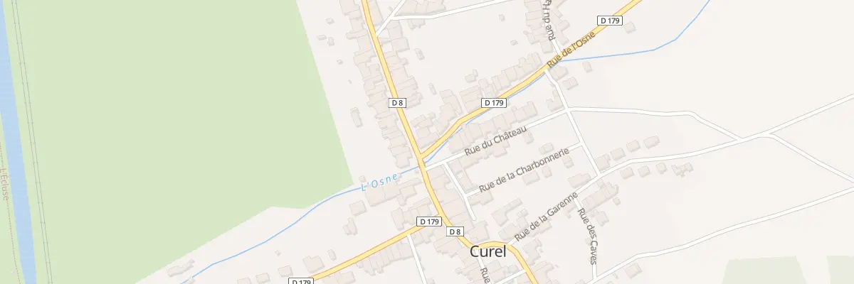 Plan du 1 Rue de l’Osne à Curel