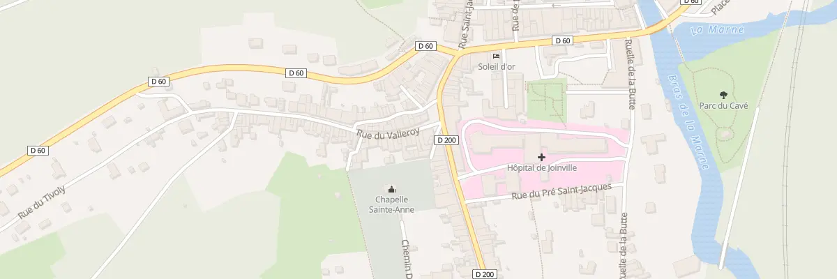 Plan du 9 Rue du Valleroy à Joinville
