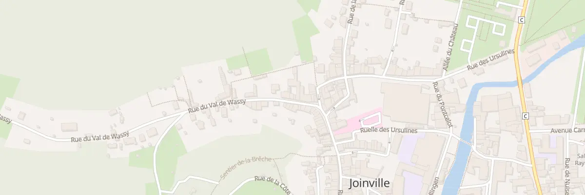 Plan du 8B Rue du Val de Wassy à Joinville