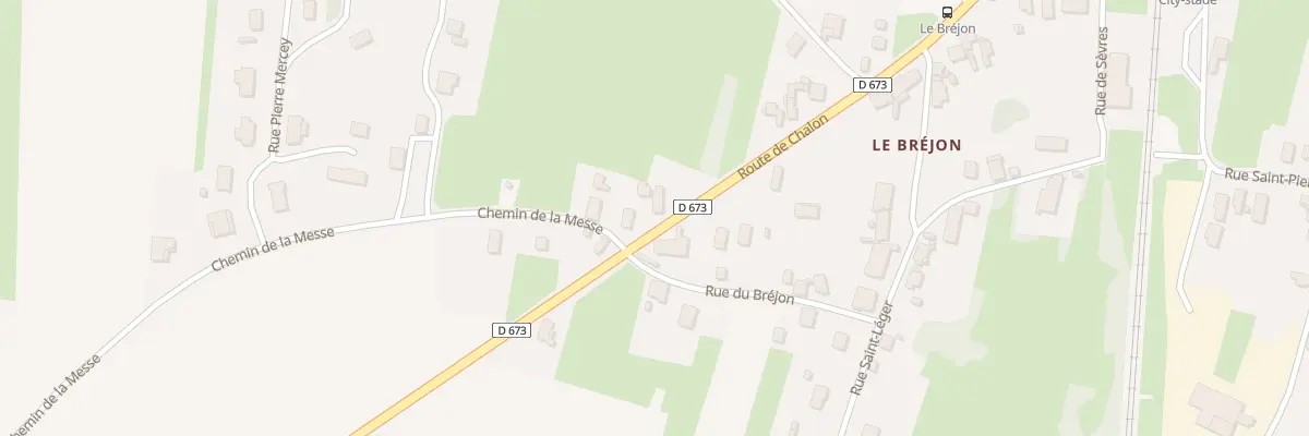 Plan du 40 Rte de Chalon à Navilly