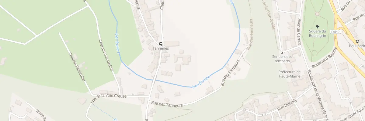 Plan du 54 Rue des Tanneries à Chaumont