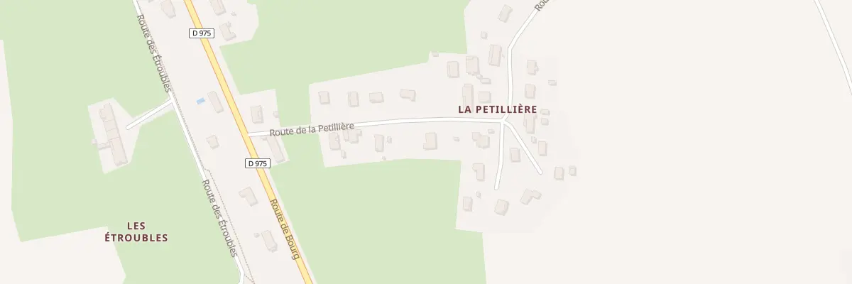 Plan du 214 Rte de la Pétillière à Malafretaz