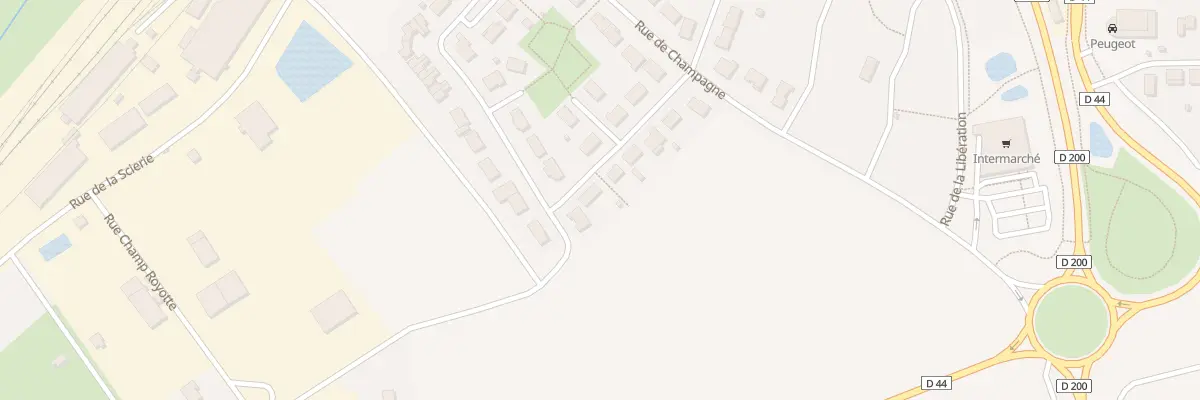 Plan du 11 Rue de la Liberte à Bologne