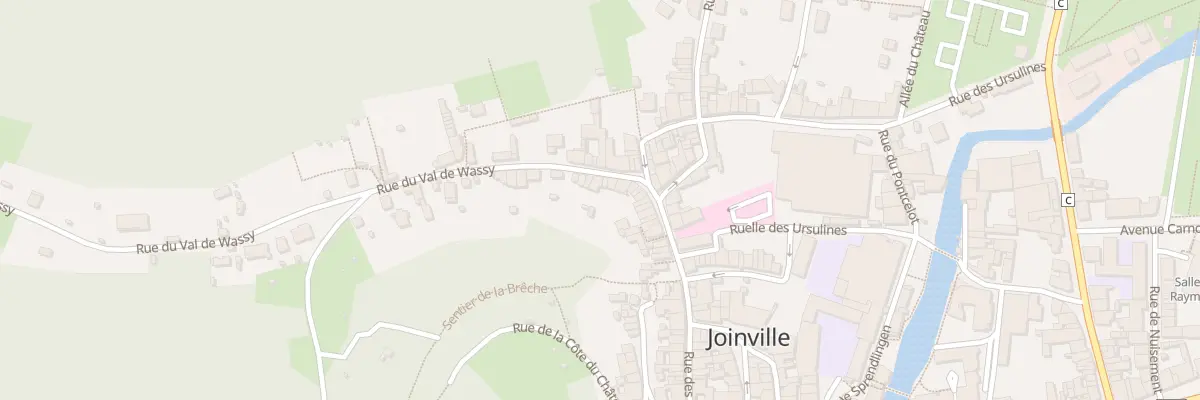 Plan du 11 Rue du Val de Wassy à Joinville