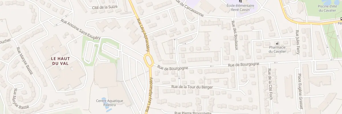 Plan du 1 Rue des Lavières à Chaumont