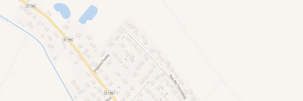 Plan du 28 Rue des Tournesols à Izeure
