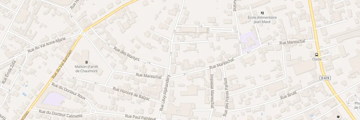 Plan du 35 Rue Lévy-Alphandéry à Chaumont