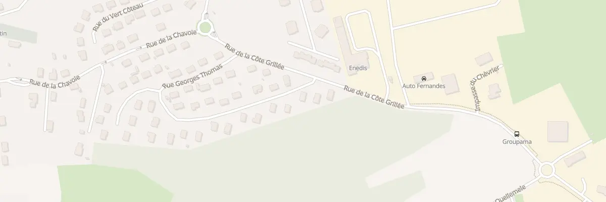 Plan du 56 Rue Georges Thomas à Chaumont