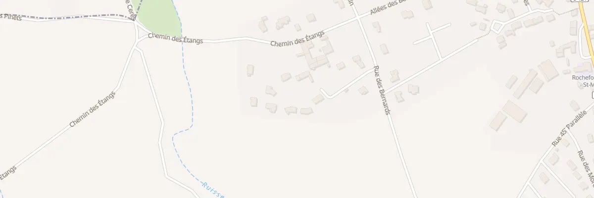 Plan du 150B Imp des Bernards à Rochefort-Samson