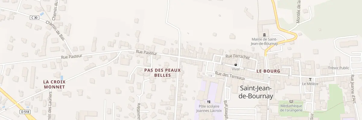 Plan du 111 Rue de la République à Saint-Jean-de-Bournay
