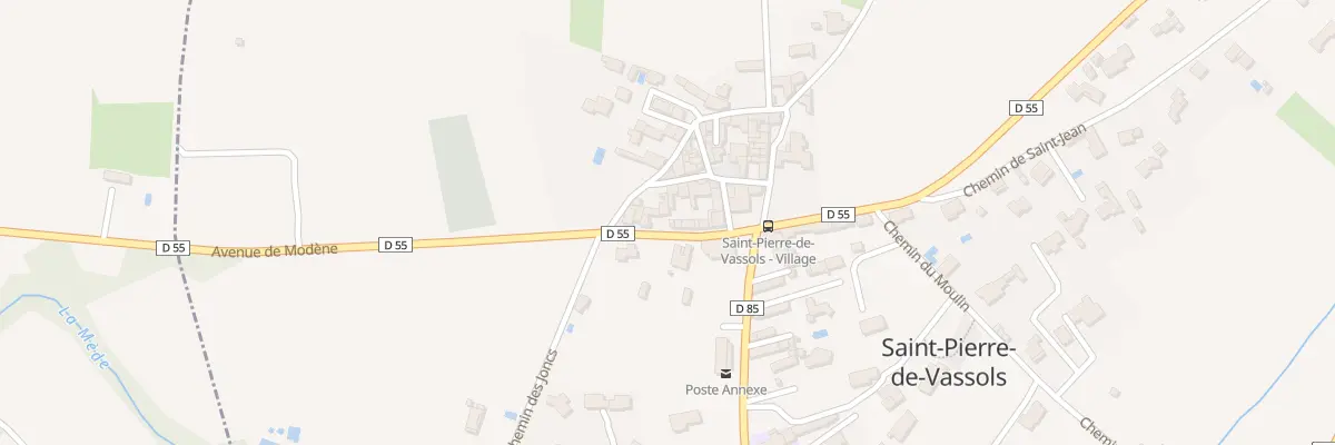Plan du 5038 Village à Saint-Pierre-de-Vassols