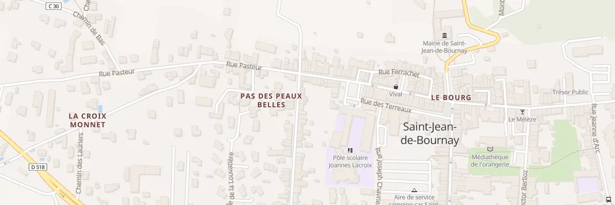 Plan du 11 Rue du Onze Novembre à Saint-Jean-de-Bournay