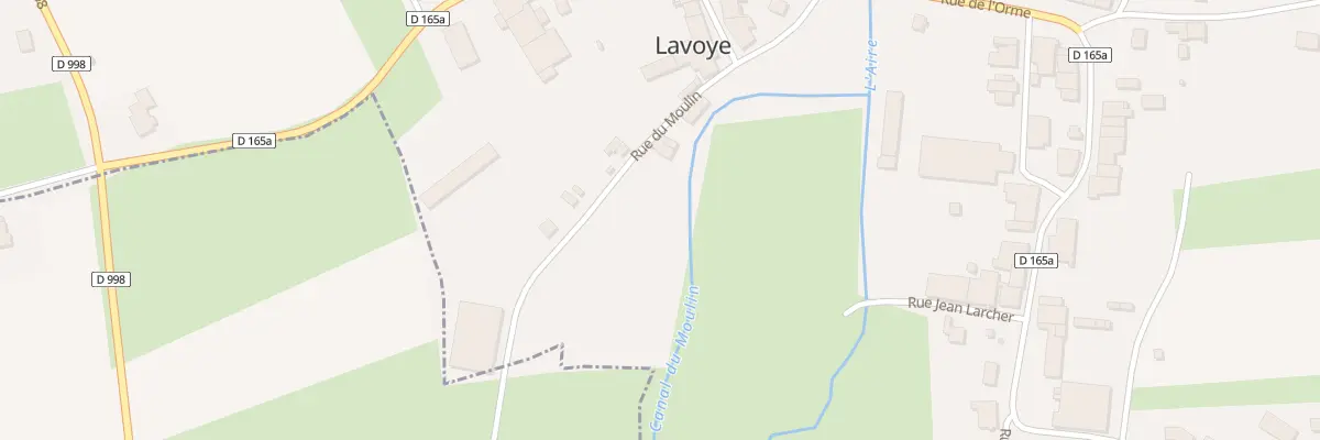 Plan du 3 Rue du Moulin à Lavoye