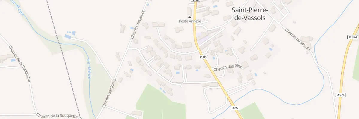 Plan du 43 Les Terrasses de St Pierre à Saint-Pierre-de-Vassols