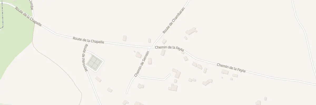 Plan du 15 Che du Serrein à Saint-Clair-sur-Galaure