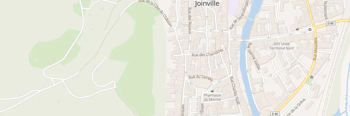Plan du 5 Imp des Traux à Joinville
