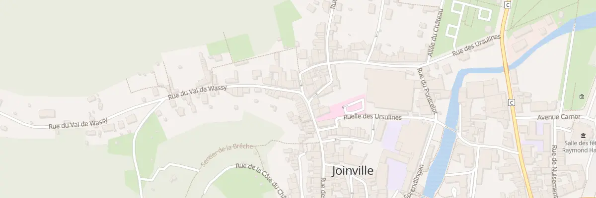 Plan du 3 Rue du Val de Wassy à Joinville