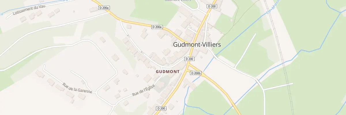Plan du 4 Rue de la Tourelle à Gudmont-Villiers