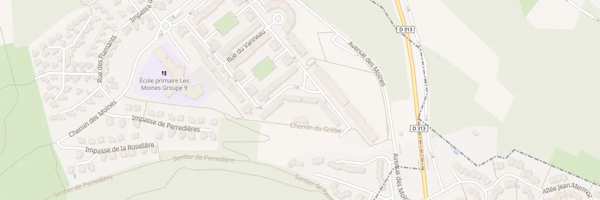 Plan du 120 Rue du Cygne à Saint-Quentin-Fallavier