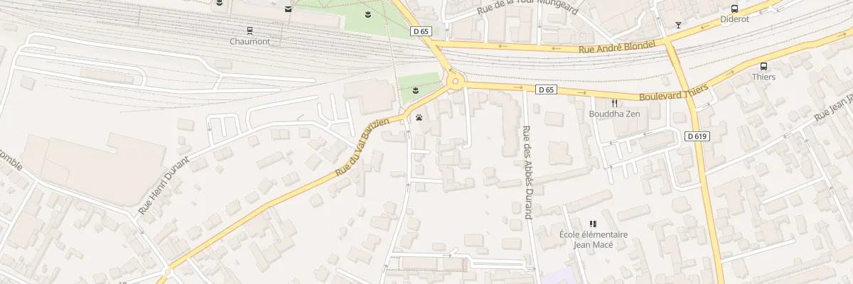 Plan du 3 Rue Lévy-Alphandéry à Chaumont